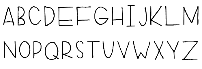 Emma Mannino Regular Font UPPERCASE