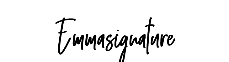 Emmasignature  Descarca Fonturi Gratis