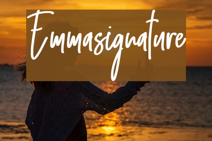 Emmasignature Example 1