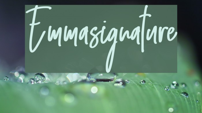 Emmasignature Example 3