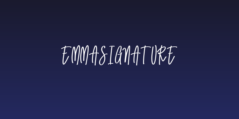 Emmasignature Social Header