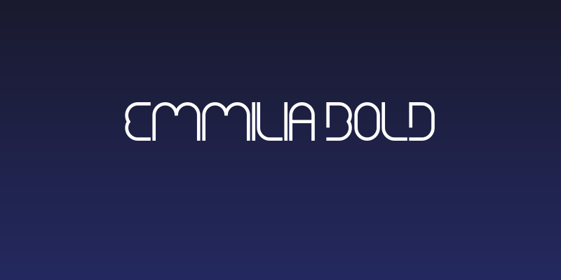 Emmilia Bold Social Header
