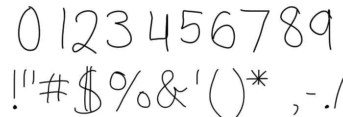 Emmis Font OTHER CHARS