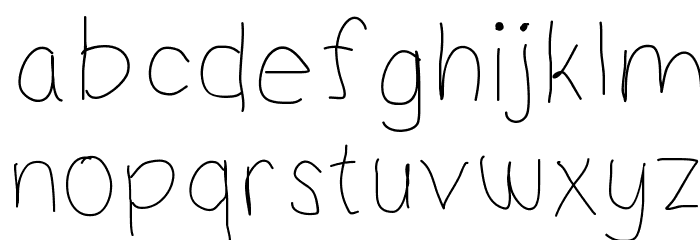 Emmis Font LOWERCASE