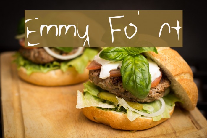 Emmy Font examples