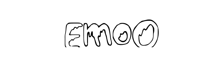 EmoO फ़ॉन्ट