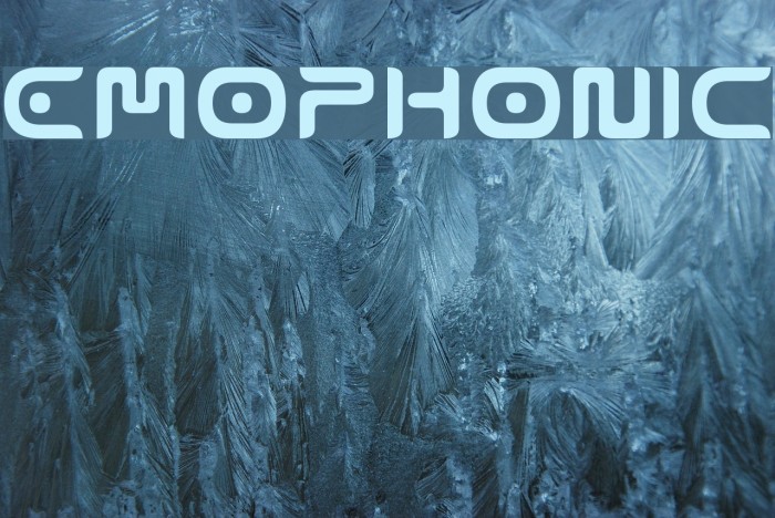 Emophonic 字体 examples