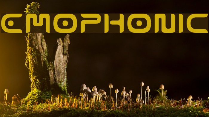 Emophonic 字体 examples