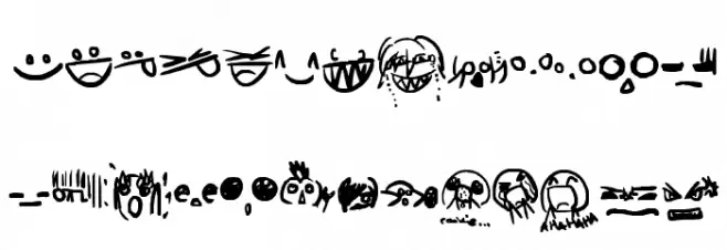 Emoticon Code Polices MINUSCULES