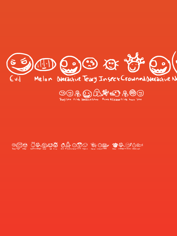 Emoticon Land Poster