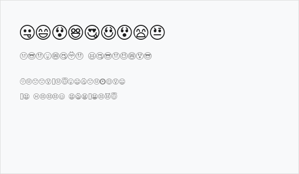 Emoticons Business Card