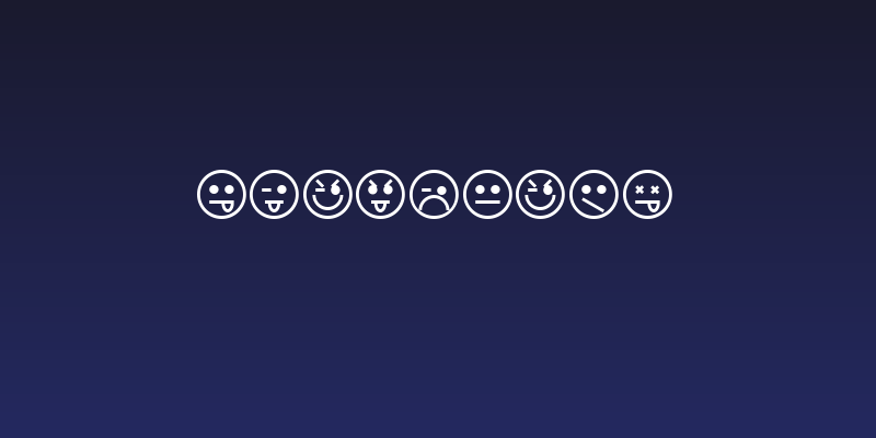 Emoticons Social Header