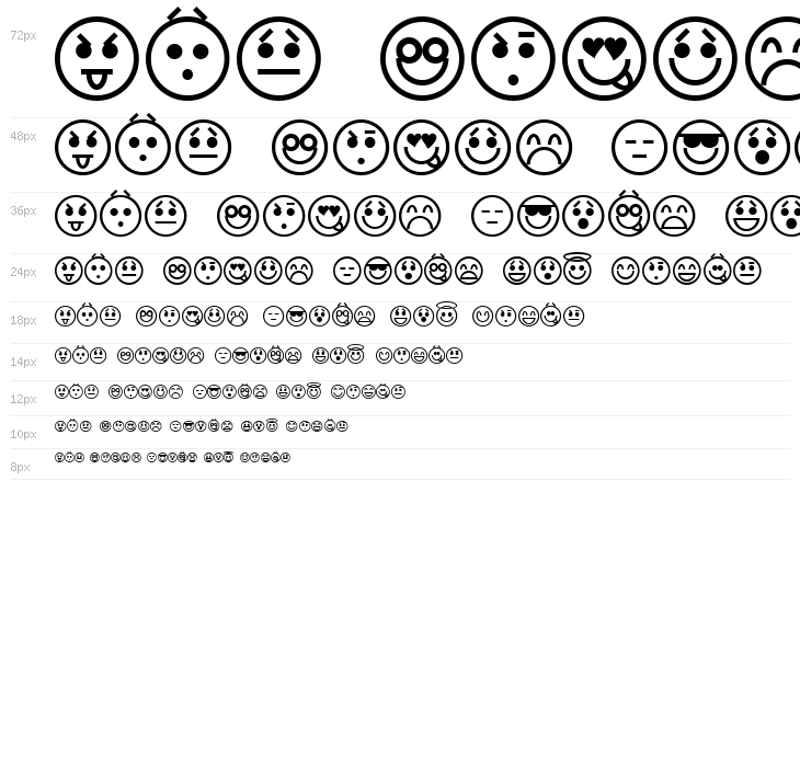 Emoticons Waterfall