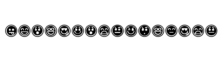 EmoticonsOutline  font caratteri gratis