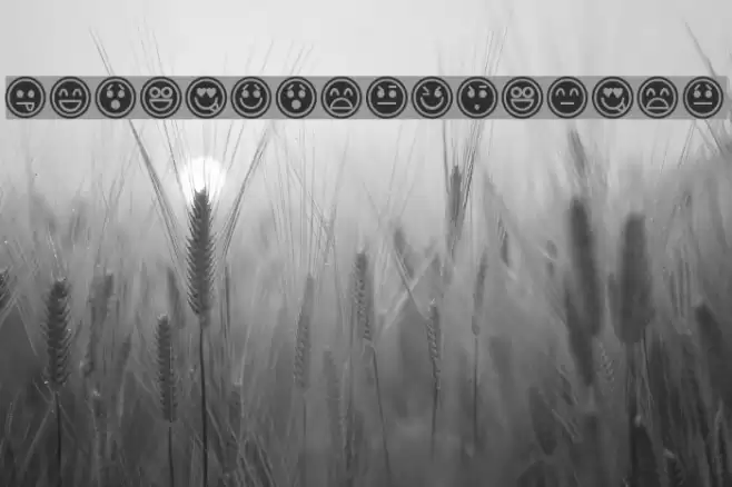 EmoticonsOutline Font examples