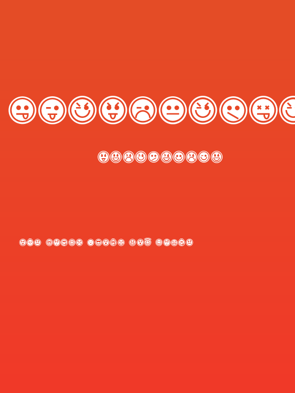 EmoticonsOutline Poster
