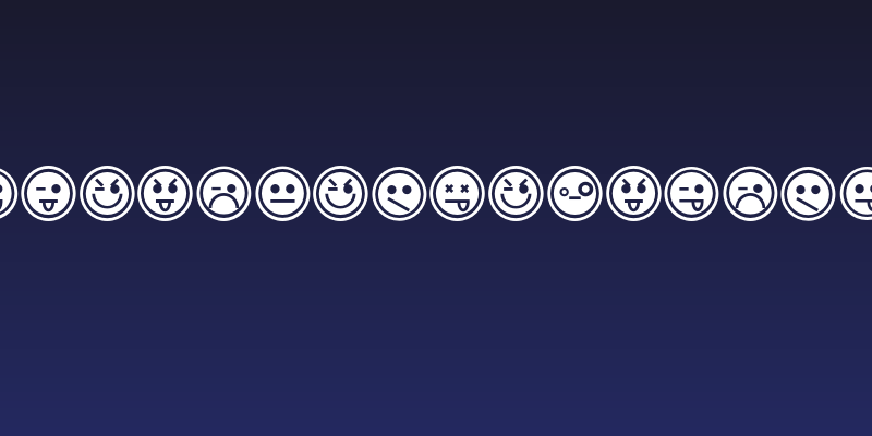 EmoticonsOutline Social Header