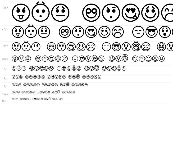 Emoticons Waterfall