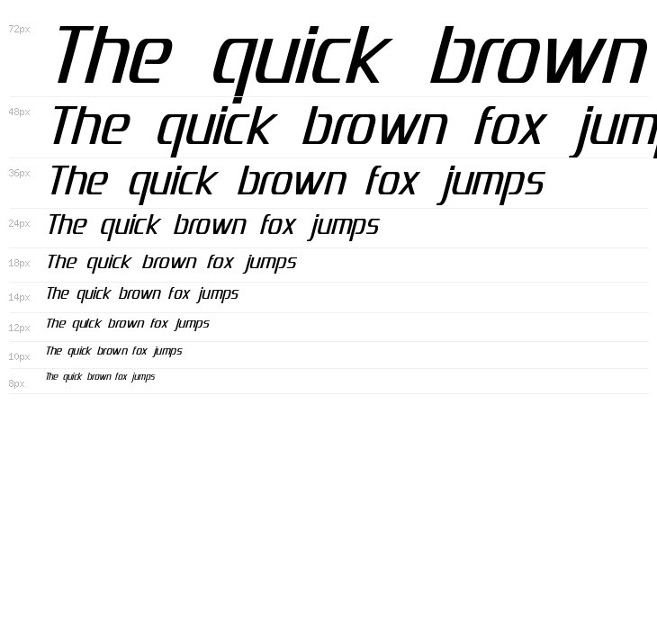 Emotion Engine Italic Waterfall