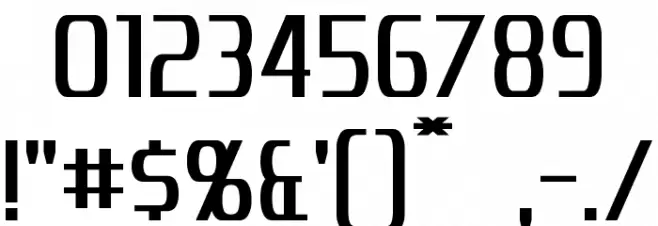 Emotion Engine Font OTHER CHARS