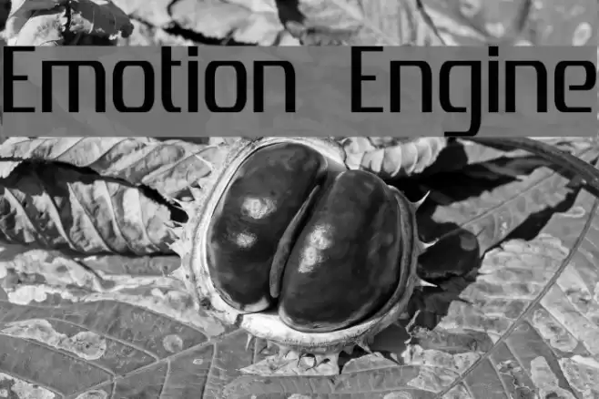 Emotion Engine Font examples