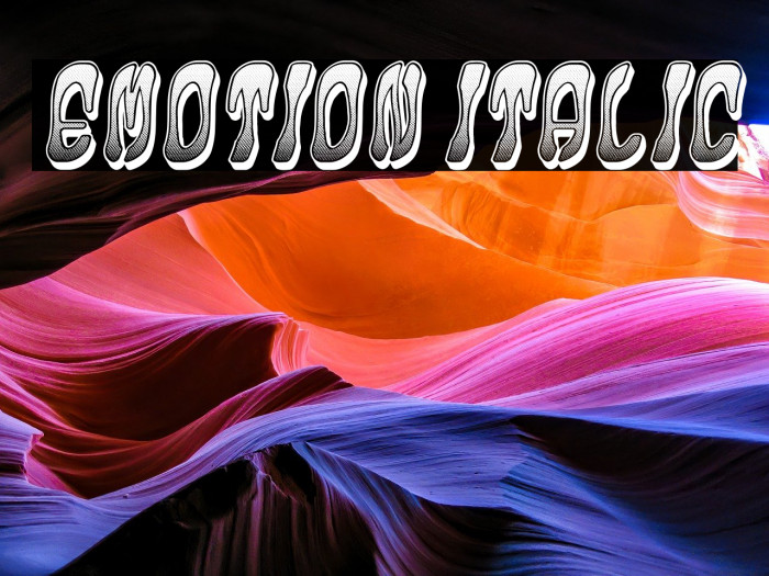 Emotion Italic Example 2
