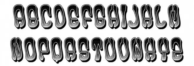 Emotion Regular フォント 大文字