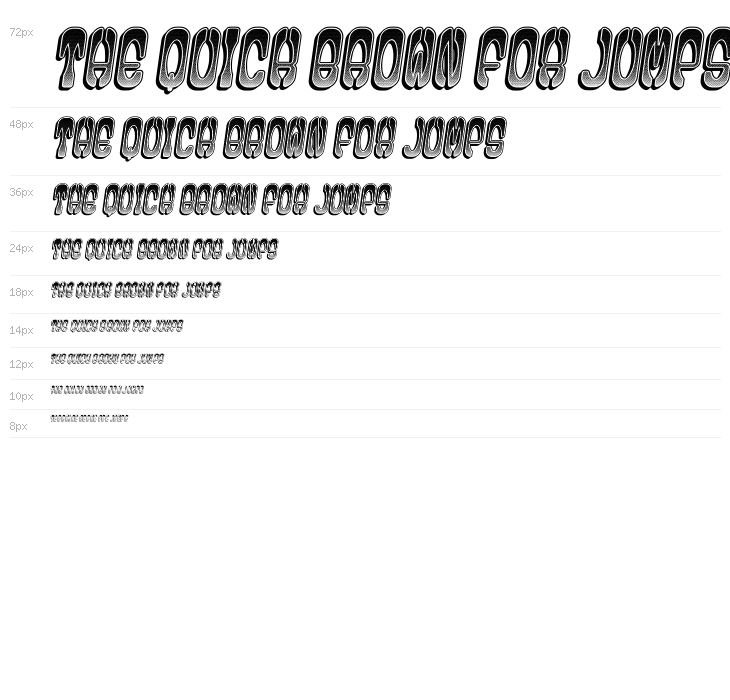 Emotion Straight Italic Waterfall