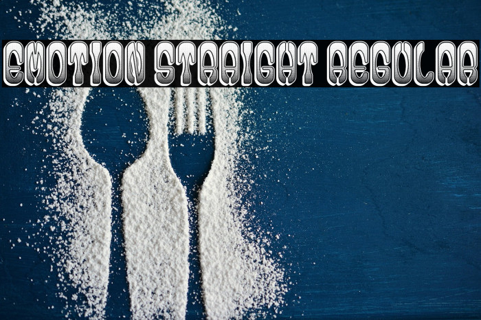 Emotion Straight Regular Example 1