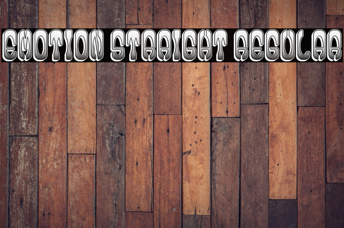 Emotion Straight Regular Example 2