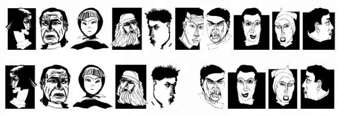 EmotionDrawings Font OTHER CHARS