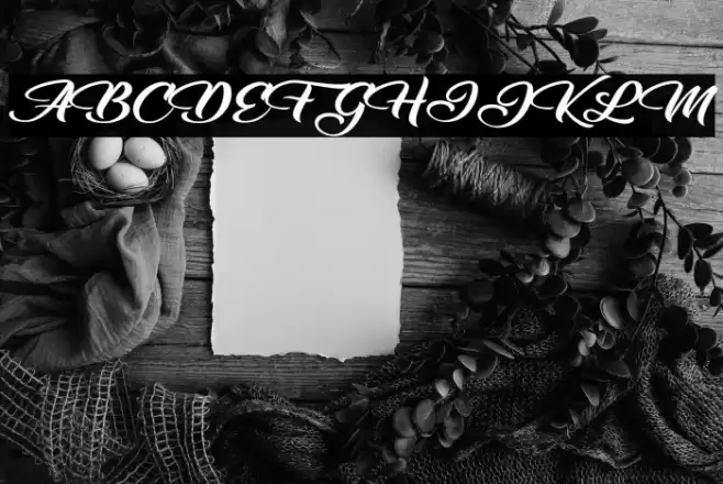 Emotional Rescue Font examples