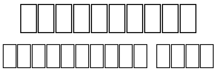 Emotionale Font OTHER CHARS