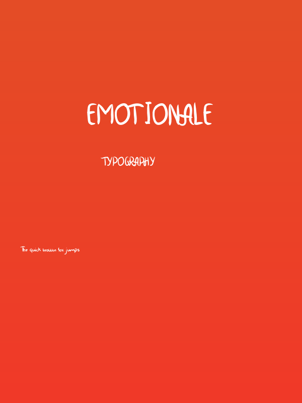 Emotionale Poster