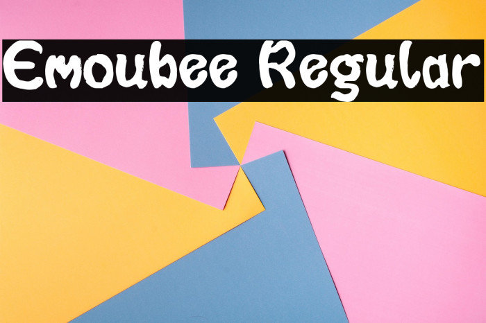Emoubee Regular Example 3