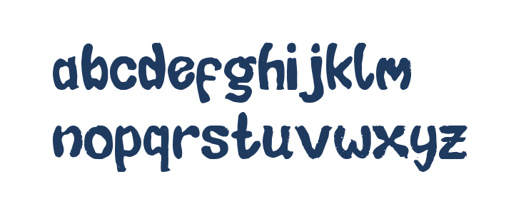Emoubee Regular Lowercase