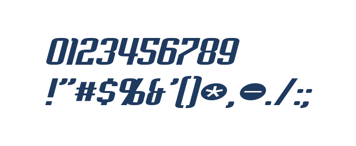 Empanada Extended Italic Other Characters