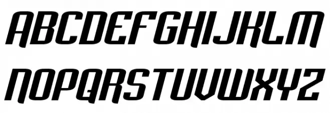Empanada Extended Italic Schriftart Groß