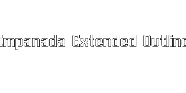 Empanada Extended Outline Logo