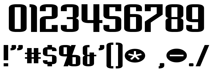 Empanada Extended Font OTHER CHARS