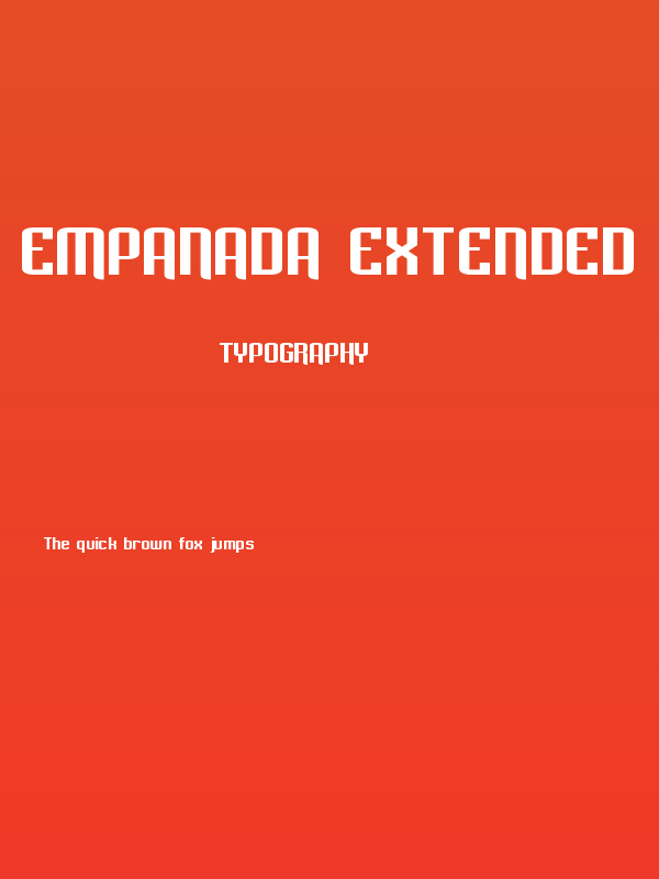 Empanada Extended Poster