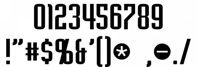 Empanada Font OTHER CHARS