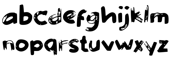 Empang Font LOWERCASE