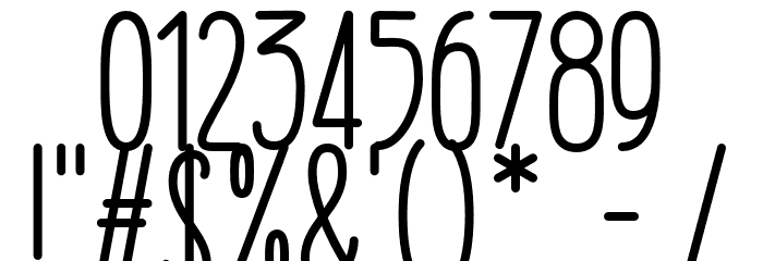 Empathy Sans Font OTHER CHARS