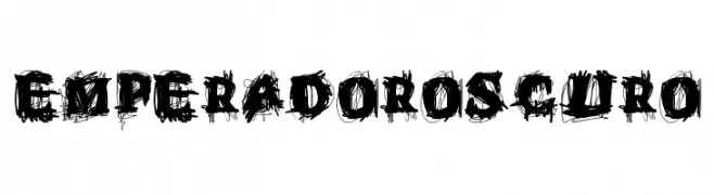 Emperador Oscuro  Frei Schriftart Herunterladen