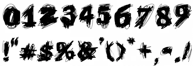 Emperador Oscuro Font OTHER CHARS