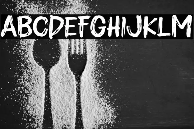 Empety House Caratteri examples