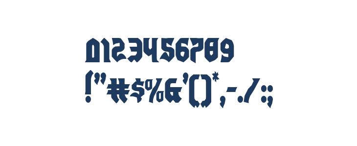 Empire Crown Condensed Other Characters