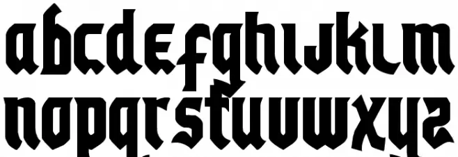 Empire Crown Condensed Polices MAJUSCULES