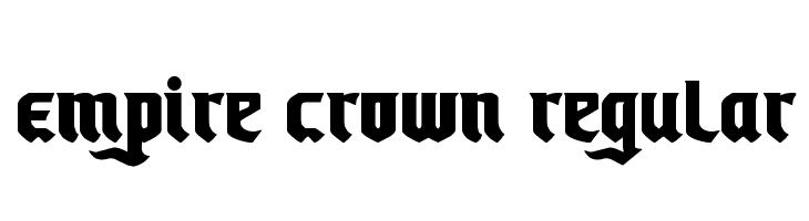 Empire Crown Regular Font